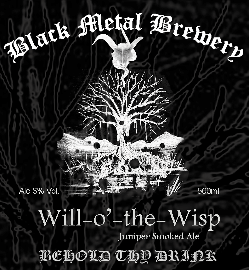 Will-o'-the-Wisp: juniper smoked ale, 6% ABV